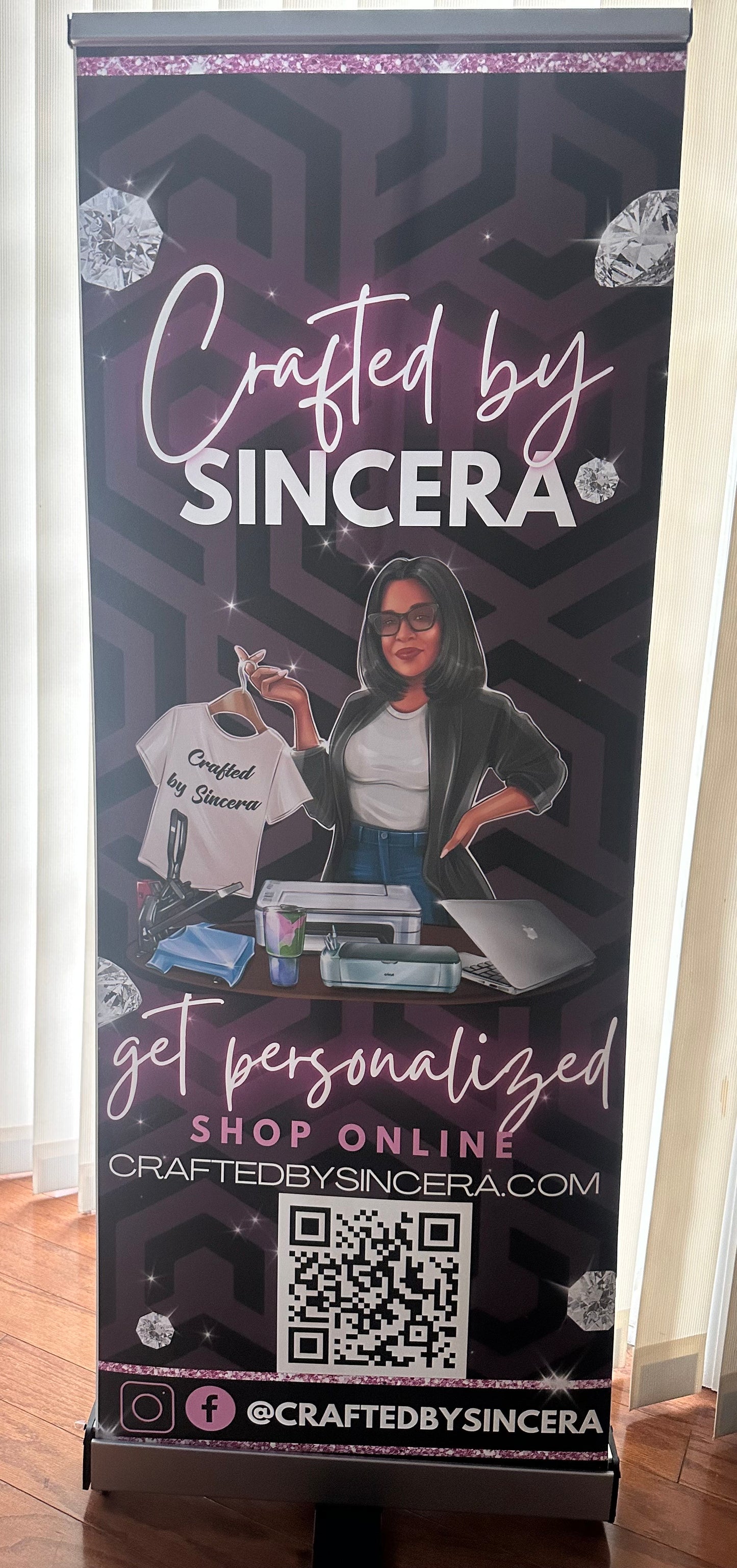 Retractable Banner With Stand
